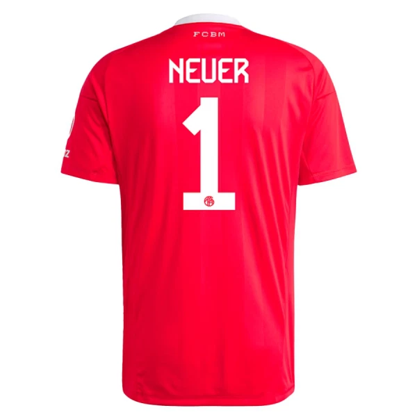 Dres FC Bayern Munich Manuel Neuer 1 Golmanski 2025/26 Crvena