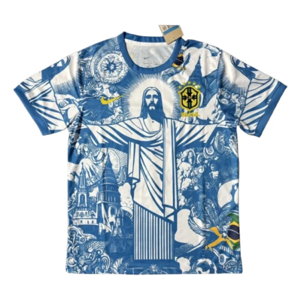 Dres Brazil 2025 Plava Specifična Dres Brazil 2025 Plava Specifična