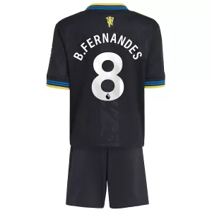 Dres Manchester United Bruno Fernandes 8 Dječji Treći 2025/26 Dres Manchester United Bruno Fernandes 8 Dječji Treći 2025/26