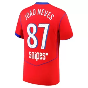 Dres Paris Saint-Germain Joao Neves 87 Treći 2025/26 Dres Paris Saint-Germain Joao Neves 87 Treći 2025/26