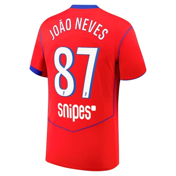 Dres Paris Saint-Germain Joao Neves 87 Treći 2025/26