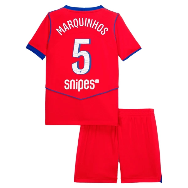 Dres Paris Saint-Germain Marquinhos 5 Dječji Treći 2025/26