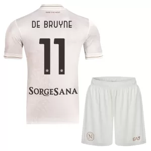Dres SSC Napoli Kevin De Bruyne 11 Dječji Gostujući 2025/26 Dres SSC Napoli Kevin De Bruyne 11 Dječji Gostujući 2025/26