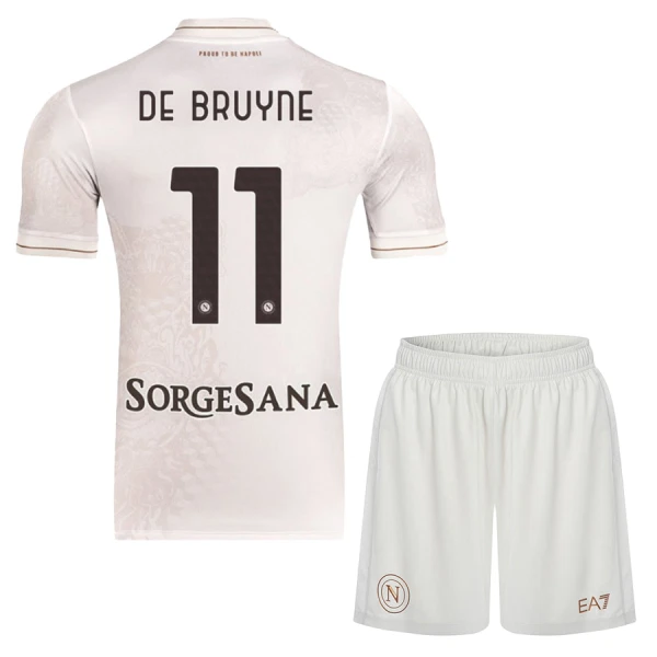 Dres SSC Napoli Kevin De Bruyne 11 Dječji Gostujući 2025/26
