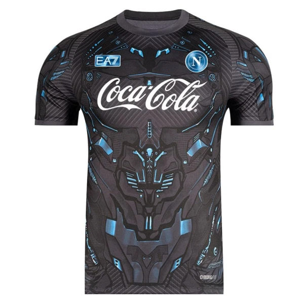 Dres SSC Napoli Pre-Match 2025/26 Crno Dres SSC Napoli Pre-Match 2025/26 Crno