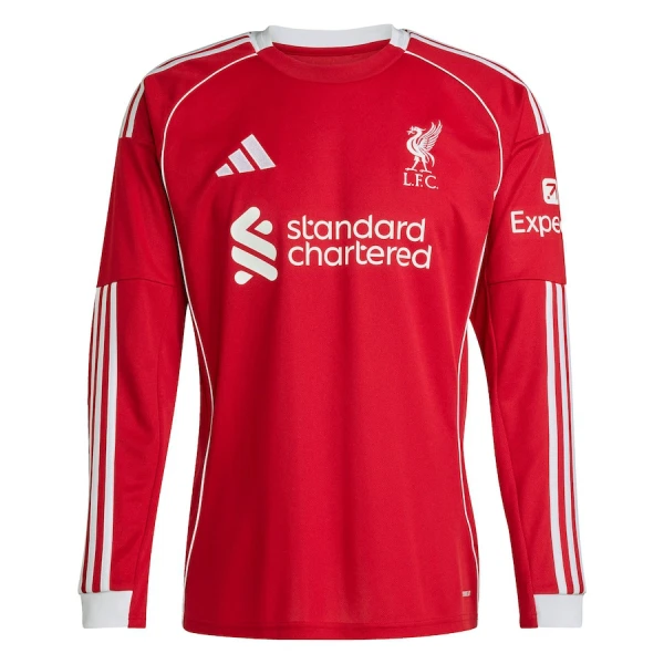 Dres Liverpool Domaći 2025/26 Dugi Rukav Dres Liverpool Domaći 2025/26 Dugi Rukav