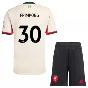 Dres Liverpool Jeremie Frimpong 30 Dječji Gostujući 2025/26