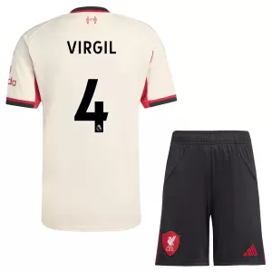 Dres Liverpool Virgil van Dijk 4 Dječji Gostujući 2025/26