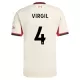 Dres Liverpool Virgil van Dijk 4 Gostujući 2025/26 Dres Liverpool Virgil van Dijk 4 Gostujući 2025/26