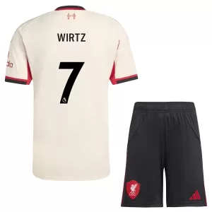 Dres Liverpool Wirtz 7 Dječji Gostujući 2025/26