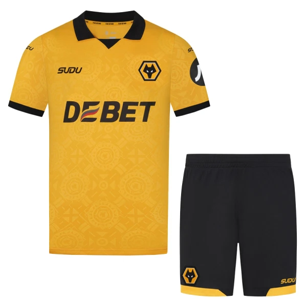 Dres Wolverhampton Wanderers Dječji Domaći 2025/26 Dres Wolverhampton Wanderers Dječji Domaći 2025/26