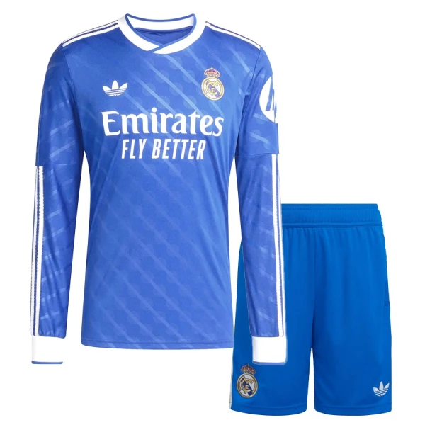 Dres Real Madrid Dječji Treći 2025/26 Dugi Rukav Dres Real Madrid Dječji Treći 2025/26 Dugi Rukav
