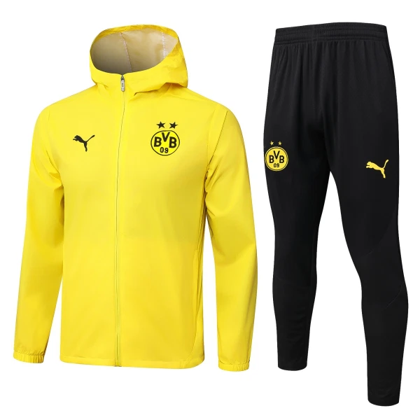 Borussia Dortmund Komplet Jakne za Trening s Kapuljačom 2025/26 Žuti