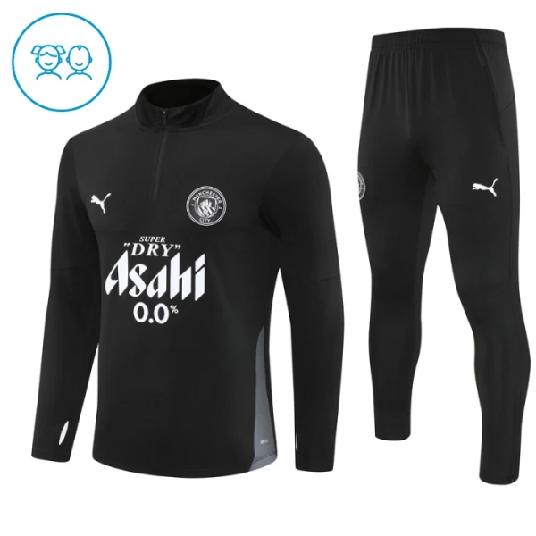 Manchester City Komplet Trenirke za Treniranje Dječji 2025/26 Crno Manchester City Komplet Trenirke za Treniranje Dječji 2025/26 Crno