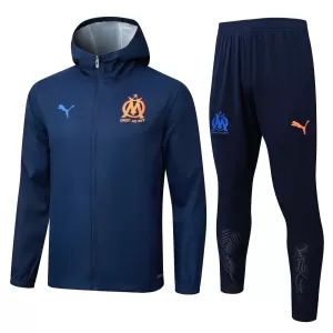 Olympique Marseille Komplet Jakne za Trening s Kapuljačom 2025/26 Flota Olympique Marseille Komplet Jakne za Trening s Kapuljačom 2025/26 Flota