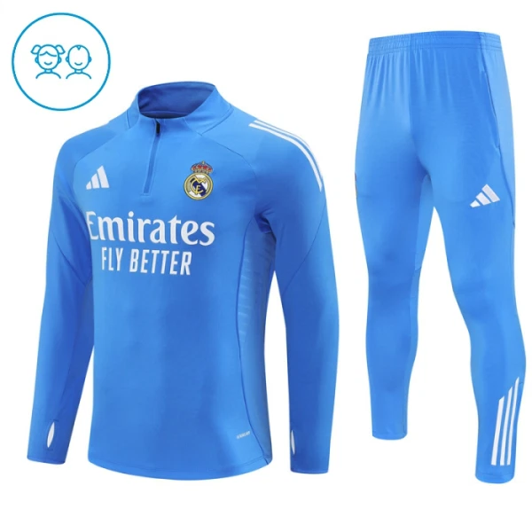 Real Madrid Komplet Trenirke za Treniranje Dječji 2025/26 Plava