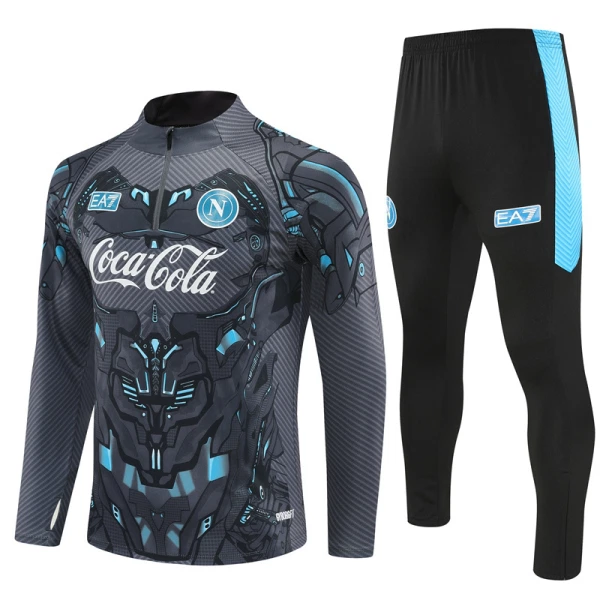 SSC Napoli Komplet Trenirke za Treniranje 2025/26 Crno