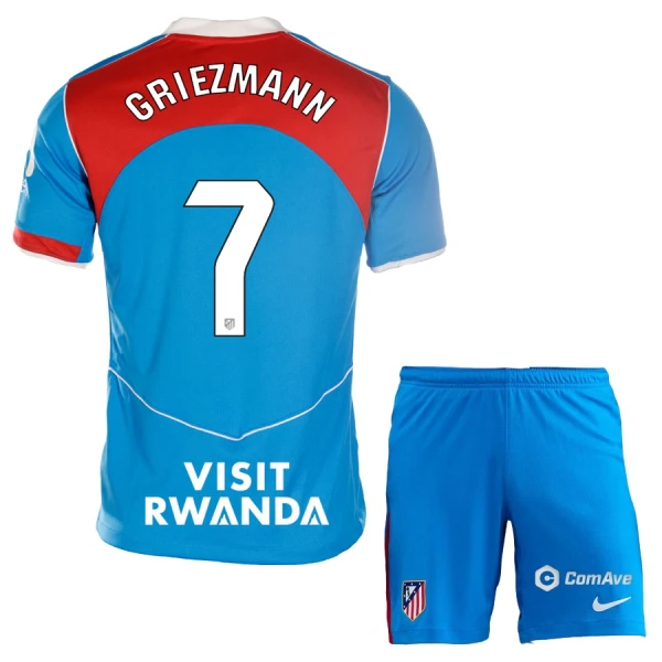 Dres Atlético Madrid Antoine Griezmann 7 Dječji Treći 2025/26 Dres Atlético Madrid Antoine Griezmann 7 Dječji Treći 2025/26