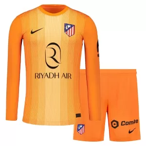 Dres Atlético Madrid Golmanski Dječji 2025/26 Dugi Rukav Naranča