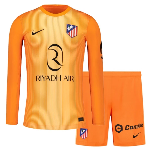 Dres Atlético Madrid Golmanski Dječji 2025/26 Dugi Rukav Naranča Dres Atlético Madrid Golmanski Dječji 2025/26 Dugi Rukav Naranča