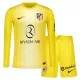 Dres Atlético Madrid Golmanski Dječji 2025/26 Dugi Rukav Žuti