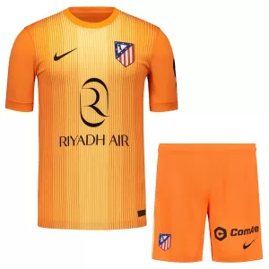 Dres Atlético Madrid Golmanski Dječji 2025/26 Naranča