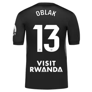 Dres Atlético Madrid Jan Oblak 13 Golmanski 2025/26 Crno Dres Atlético Madrid Jan Oblak 13 Golmanski 2025/26 Crno