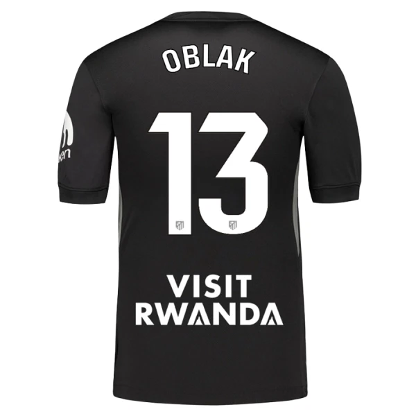 Dres Atlético Madrid Jan Oblak 13 Golmanski 2025/26 Crno