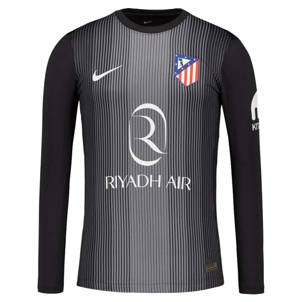 Dres Atlético Madrid Jan Oblak 13 Golmanski 2025/26 Dugi Rukav Crno