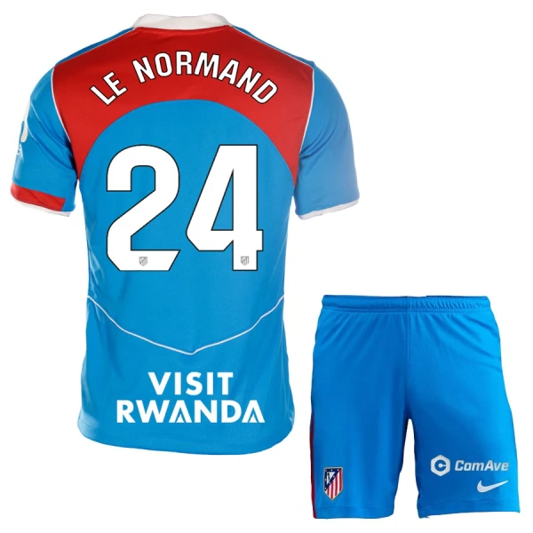 Dres Atlético Madrid Le Normand 24 Dječji Treći 2025/26