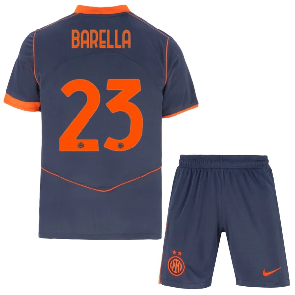 Dres Inter Milan Barella 23 Dječji Treći 2025/26