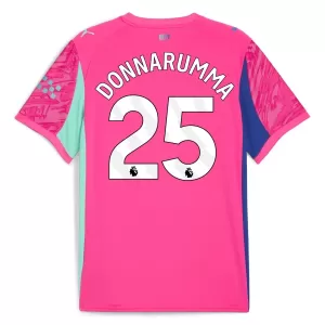 Dres Manchester City Gianluigi Donnarumma 25 Golmanski 2025/26 Ružičasta Dres Manchester City Gianluigi Donnarumma 25 Golmanski 2025/26 Ružičasta