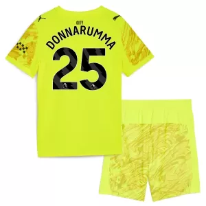 Dres Manchester City Gianluigi Donnarumma 25 Golmanski Dječji 2025/26 Žuti Dres Manchester City Gianluigi Donnarumma 25 Golmanski Dječji 2025/26 Žuti