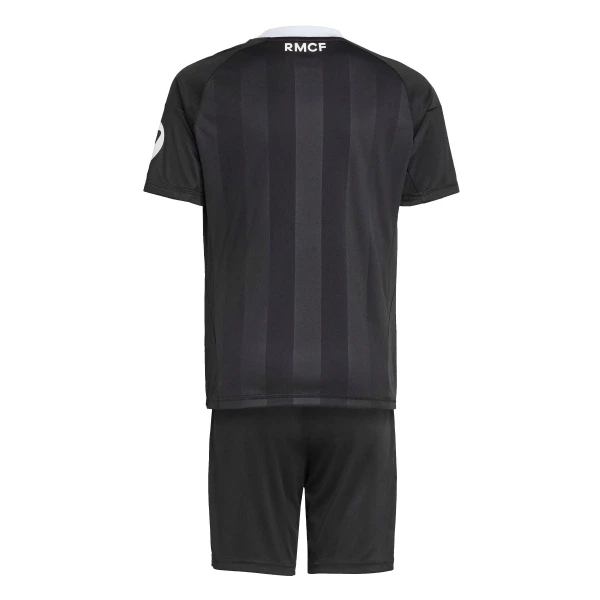 Dres Real Madrid Golmanski Dječji 2025/26 Crno