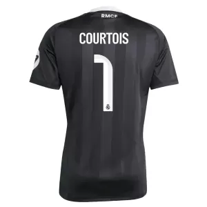Dres Real Madrid Thibaut Courtois 1 Golmanski 2025/26 Crno Dres Real Madrid Thibaut Courtois 1 Golmanski 2025/26 Crno