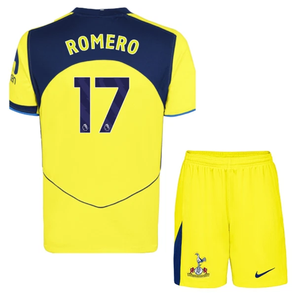 Dres Tottenham Hotspur Cristian Romero 17 Dječji Treći 2025/26