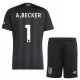 Dres Liverpool Alisson Becker 1 Golmanski Dječji 2025/26 Crno