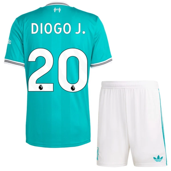 Dres Liverpool Diogo Jota 20 Dječji Treći 2025/26