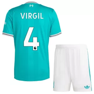 Dres Liverpool Virgil van Dijk 4 Dječji Treći 2025/26 Dres Liverpool Virgil van Dijk 4 Dječji Treći 2025/26