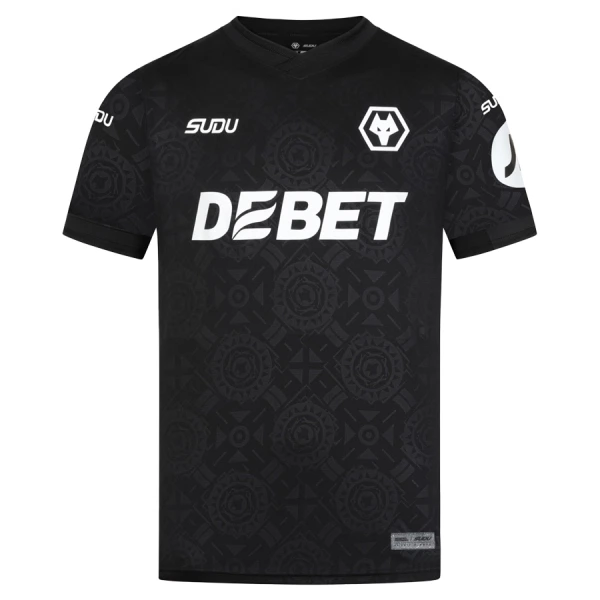 Dres Wolverhampton Wanderers Golmanski 2025/26 Crno