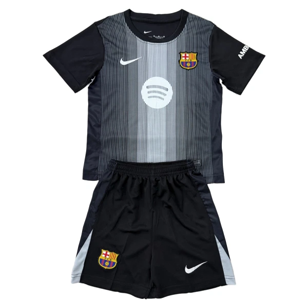 Dres FC Barcelona Golmanski Dječji 2025/26 Crno Dres FC Barcelona Golmanski Dječji 2025/26 Crno