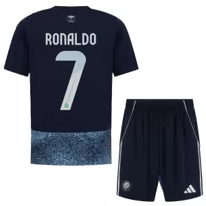 Dres Al-Nassr FC Cristiano Ronaldo 7 Dječji Gostujući 2025/26 Dres Al-Nassr FC Cristiano Ronaldo 7 Dječji Gostujući 2025/26