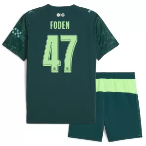 Dres Manchester City Phil Foden 47 Dječji Četvrta EA Sport 2025/26 Dres Manchester City Phil Foden 47 Dječji Četvrta EA Sport 2025/26