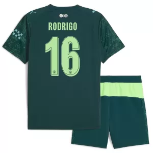 Dres Manchester City Rodrigo Hernández 16 Dječji Četvrta EA Sport 2025/26 Dres Manchester City Rodrigo Hernández 16 Dječji Četvrta EA Sport 2025/26
