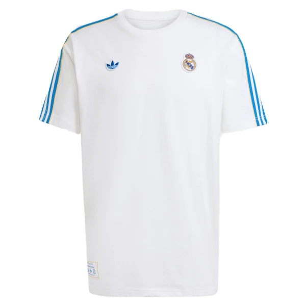 Dres Real Madrid Terrace Icons 2025/26 Bijela Dres Real Madrid Terrace Icons 2025/26 Bijela