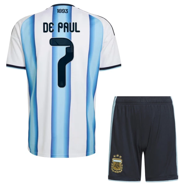 Dres Argentina Rodrigo de Paul 7 Dječji Domaći SP 2026