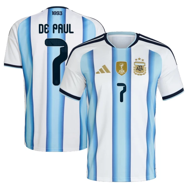Dres Argentina Rodrigo de Paul 7 Domaći SP 2026