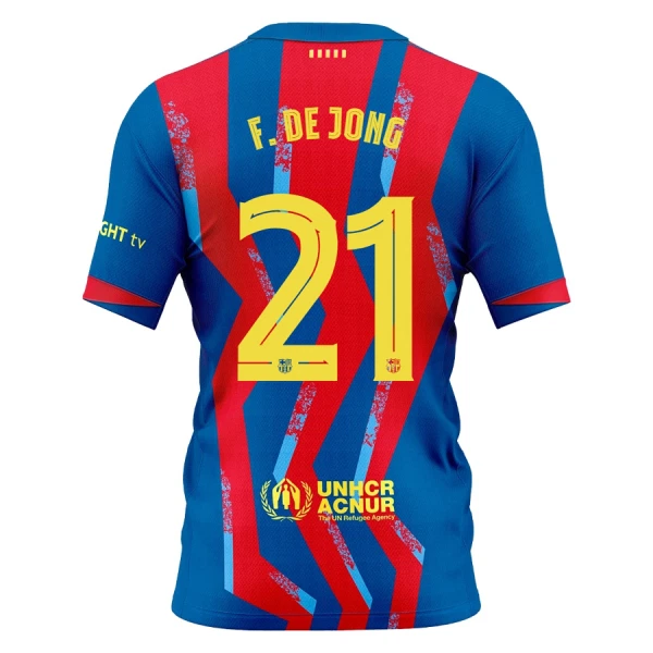 Dres FC Barcelona Frenkie de Jong 21 Četvrta 2025/26