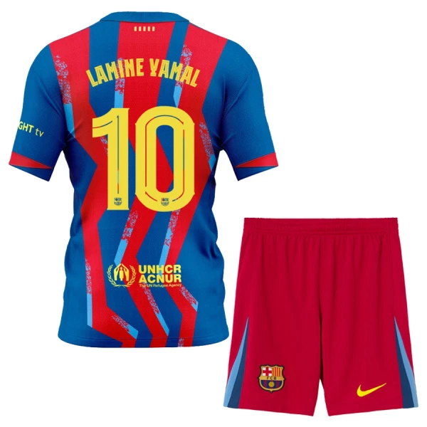 Dres FC Barcelona Lamine Yamal 10 Dječji Četvrta 2025/26 Dres FC Barcelona Lamine Yamal 10 Dječji Četvrta 2025/26