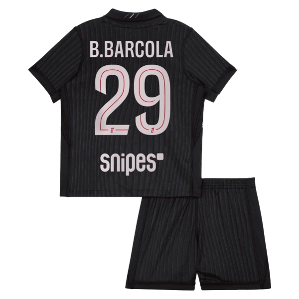 Dres Paris Saint-Germain B. Barcola 29 Dječji Četvrta Jordan 2025/26